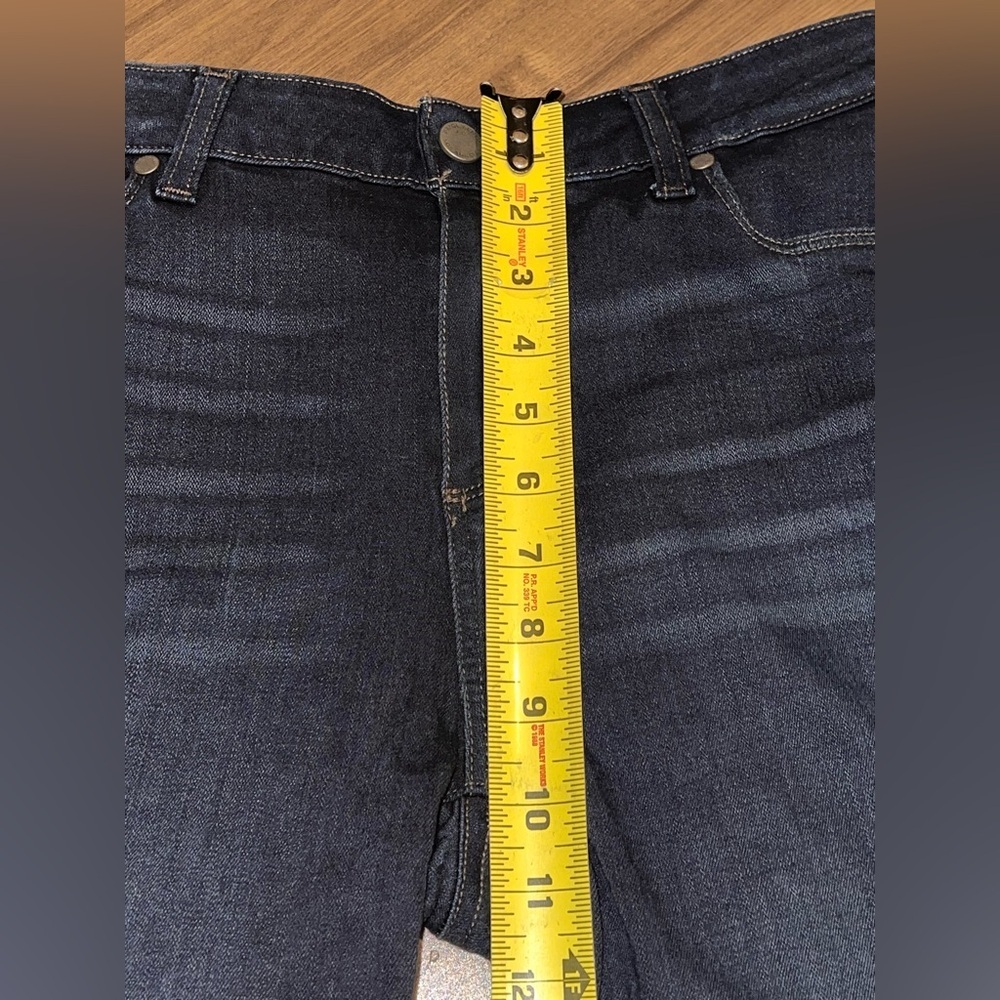 PAIGE Verdugo Ankle Skinny Jeans in Kaiya Wash - Size 32 - Picture 5 of 9